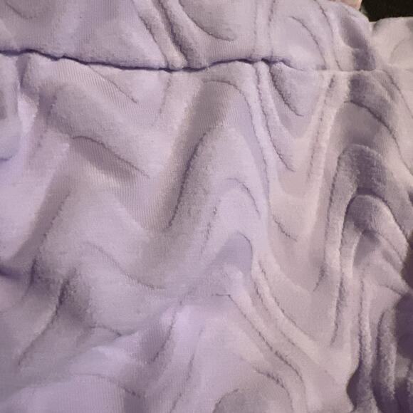 Wild Fable Lavender Wavy Textured Terry Mid-Rise Bikini Bottom Women’s 1X 17-18 - Picture 5 of 5